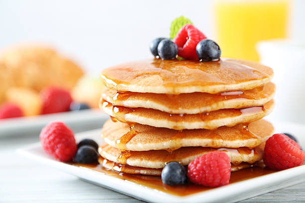 Fluffy Vegan Pancakes